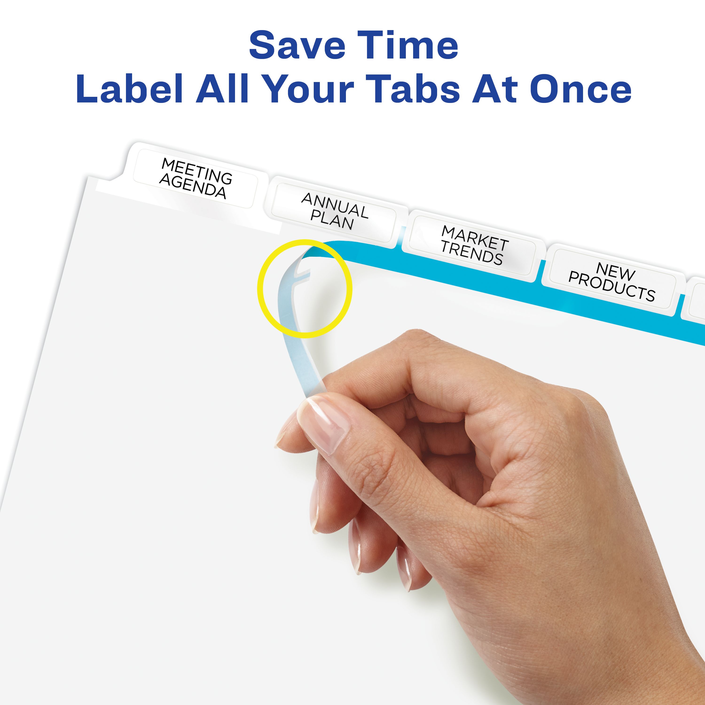 Avery Big Tab™ Index Maker® Easy Apply™ 5 Sets (11492) | Avery